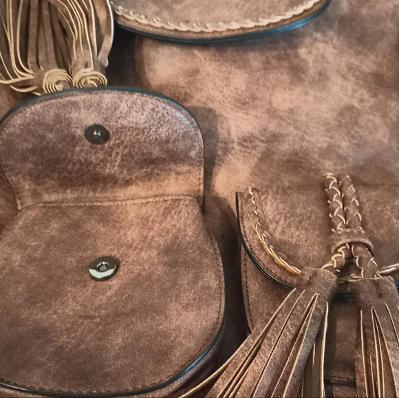 Large Antik Kraft Satchel Bag - Picture 13 of 16